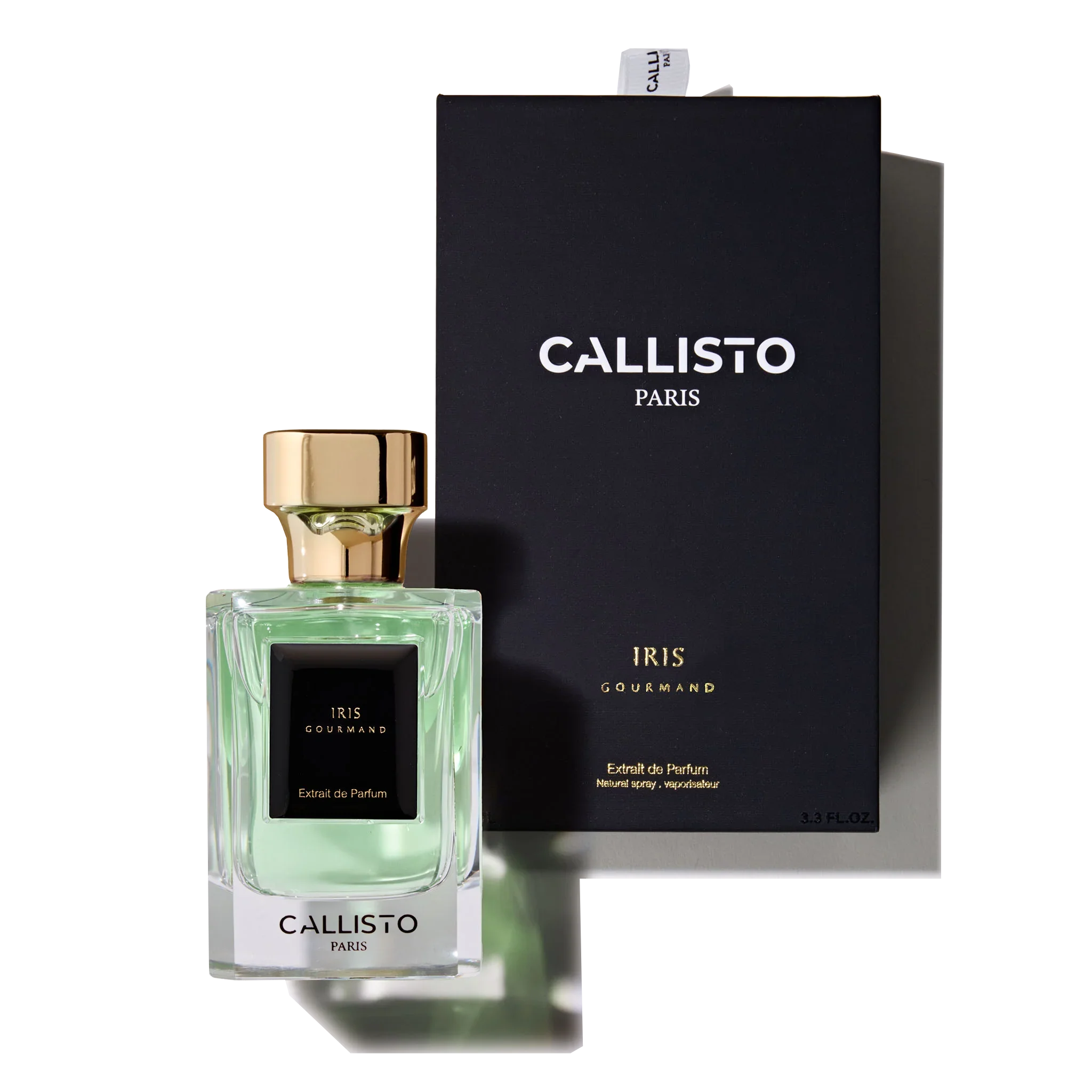 image 2 Flacon Iris Gourmand — Extrait de Parfum Floral Gourmand Unisexe — Perfumerie Callisto Paris